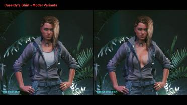 Cassidy's Shirt with Decal and Pistol - Modular