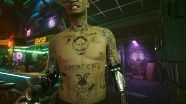 Bad Lines Larry's Ignorance Tattoo