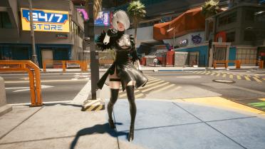 Yorha 2b replaces V