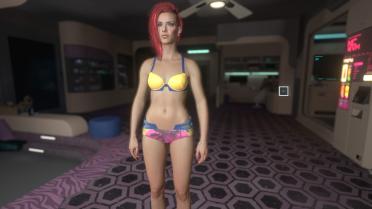 Women's V's underwear color