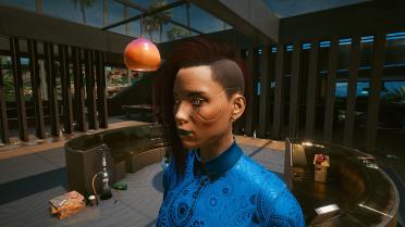 Hair color customized for V