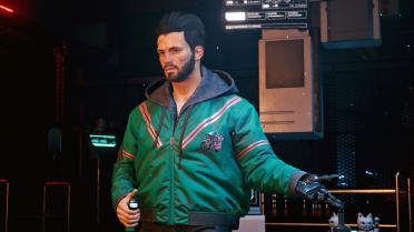 Add color to the hooded jacket