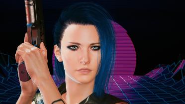 V's short fancy hair