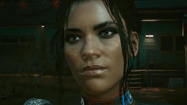 Panam's scars and freckles