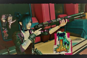 Moxes stickers for tactical shotguns