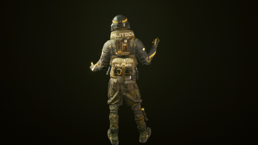 Customized ARASAKA and MILITECH clothing