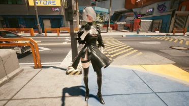 Yorha 2b replaces V