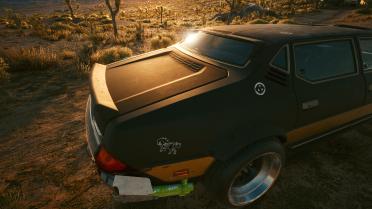 Other stickers for the V car