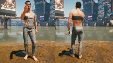 Tube top pants-all color variations