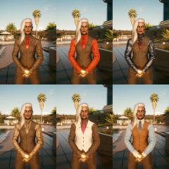 Corpo shirt with tie and vest