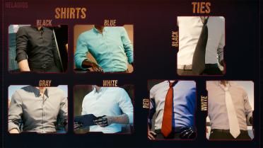 Formal shirt (male V)