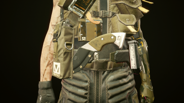 Militech rainforest combat uniform