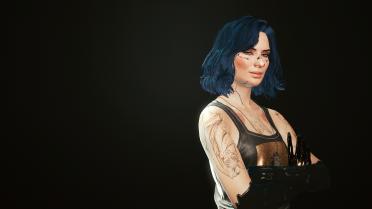 Black Widow Hairstyle