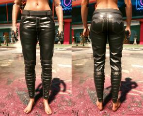 V's Panam pants-cleaning and recoloring