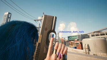 Female V nail texture