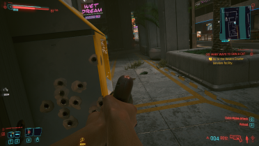 Blade Runner 2077 bullet hole decal