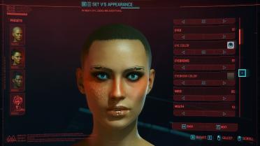 Collection of cyberpunk eyebrows