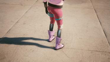 Cropped jeans-Femme V