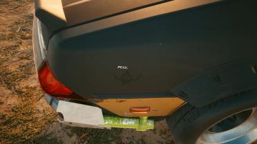 Other stickers for the V car