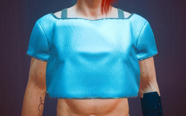 Men's V short T-shirt