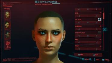 Collection of cyberpunk eyebrows
