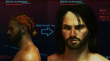 V Hairstyle-Silverhand