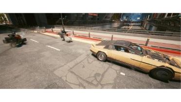 Police chasing you on a motorcycle