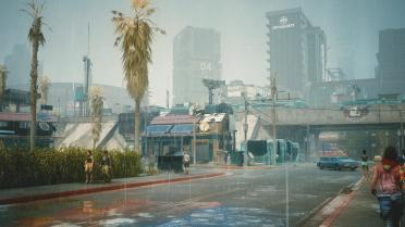 California climate 2077