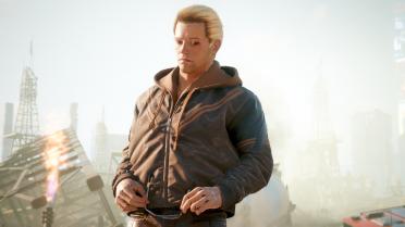 Add color to the hooded jacket