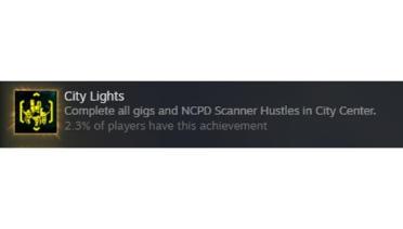 City Lights Achievement