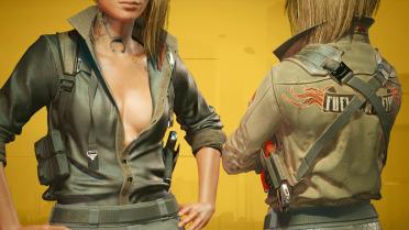 Cassidy's Shirt with Decal and Pistol - Modular