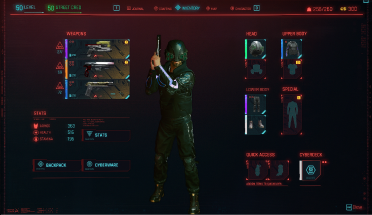 All golden costumes and weapons