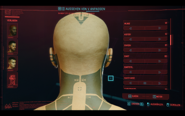 Face Blackwork Tattoo