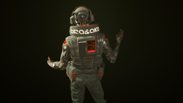 Customized ARASAKA and MILITECH clothing