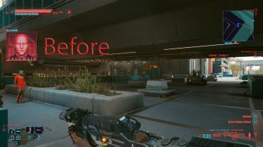 Color saturated red phone avatar