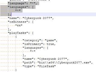 Cyberpunk language fix (GOG only)