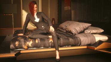 Ferret's posture and expression