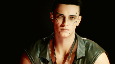 Use cyberware to customize skin tone