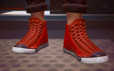 Men's V Pointed Toe Sneakers