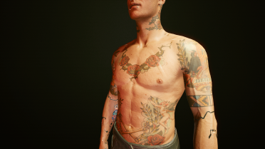 Alternate body tattoo 1