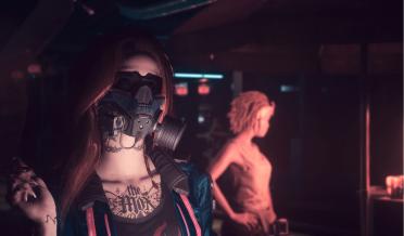 Combine modified accessories-masks and glasses