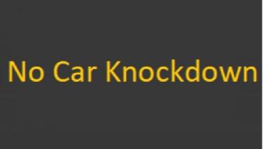 Won't be knocked down by a car