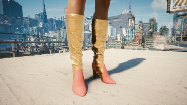 All color variants of boots