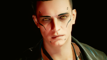 Use cyberware to customize skin tone