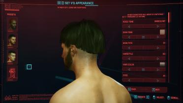 V Short Mullet Hairstyle