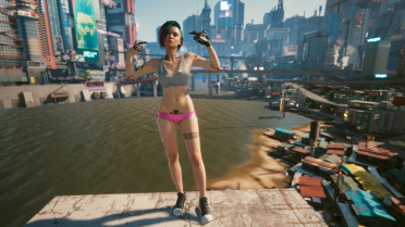 Judy NPC changed to V