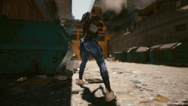 Claire's uncut pants