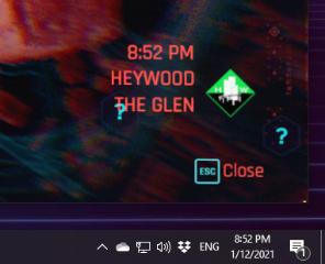 Realistic 24-hour clock