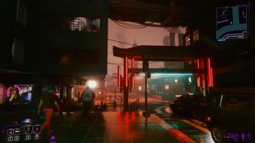 Desert city smog shadow