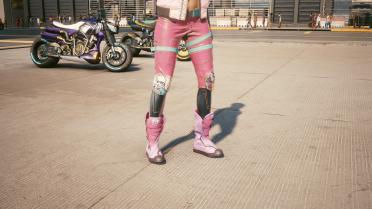 Cropped jeans-Femme V